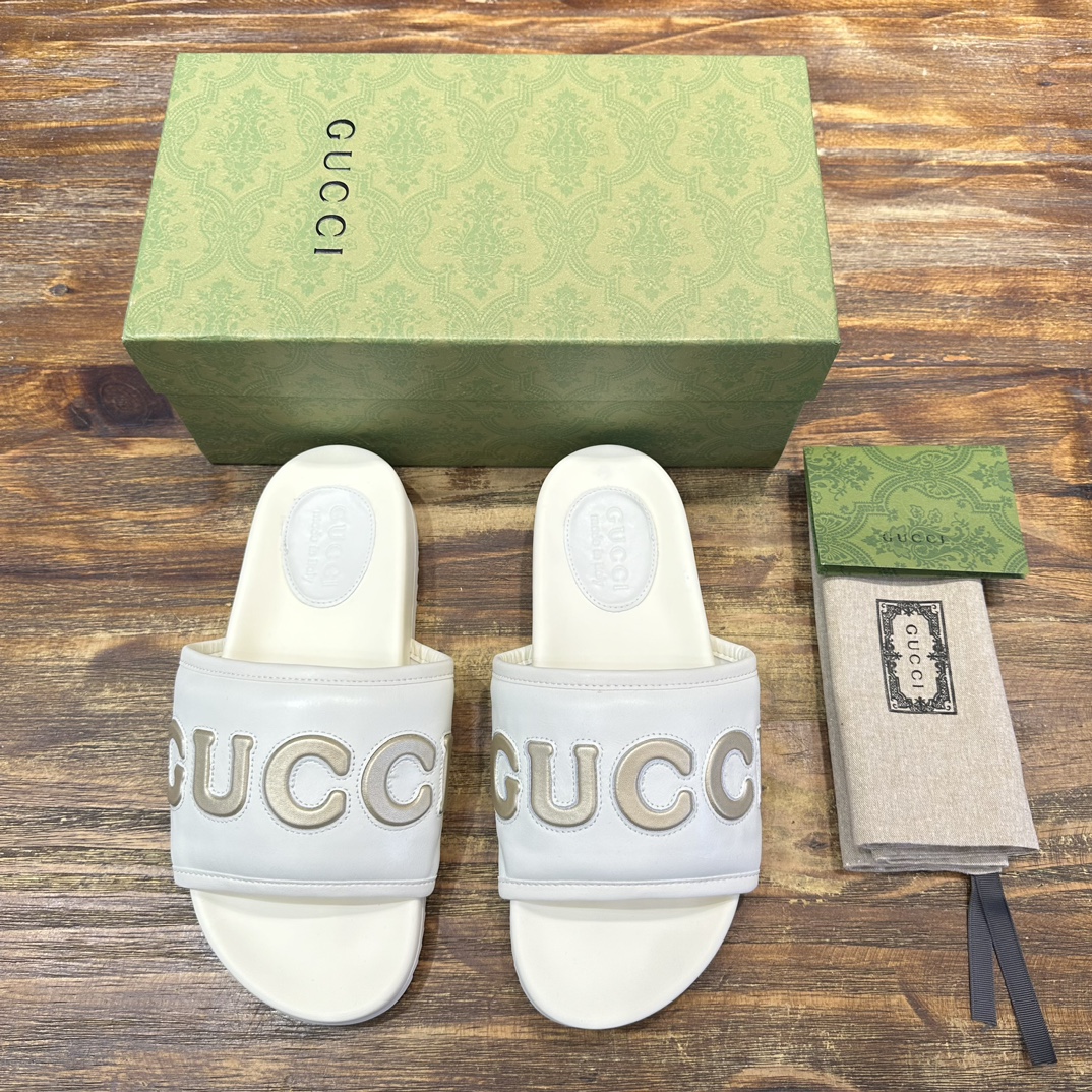 Gucci Gucci古驰 G家 最新 一字拖 凉拖鞋