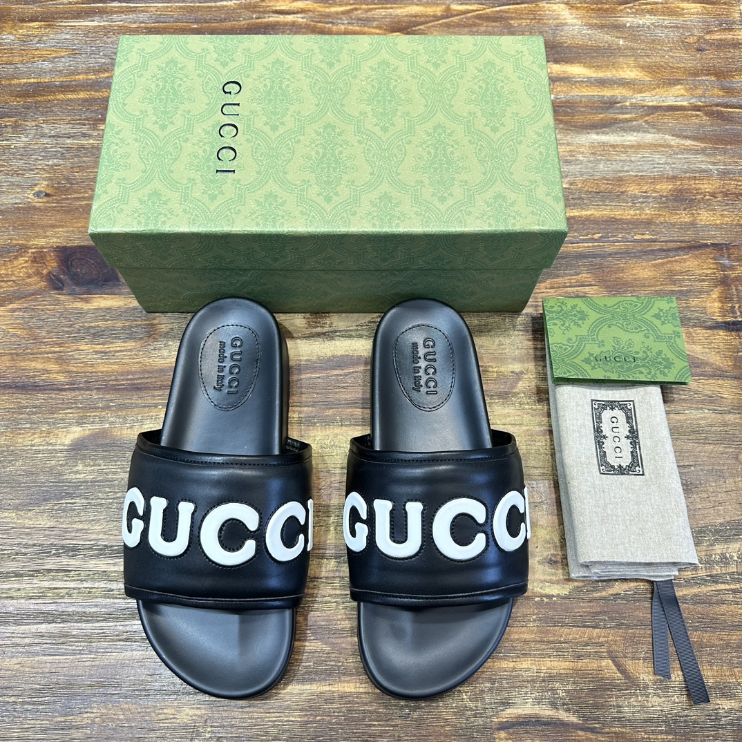 Gucci Gucci古驰 G家 最新 一字拖 凉拖鞋