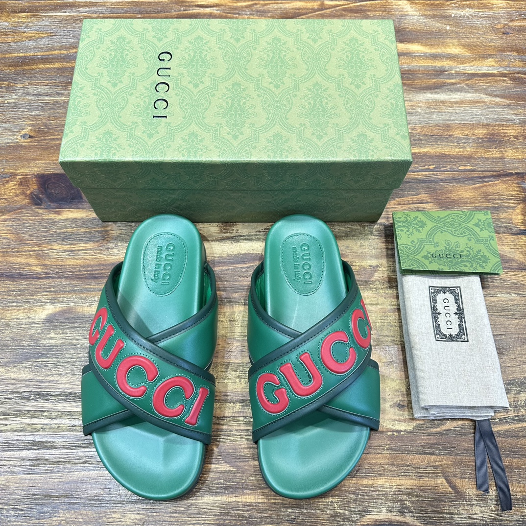 Gucci Gucci古驰 G家 最新 一字拖 凉拖鞋