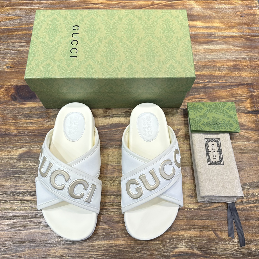 Gucci Gucci古驰 G家 最新 一字拖 凉拖鞋