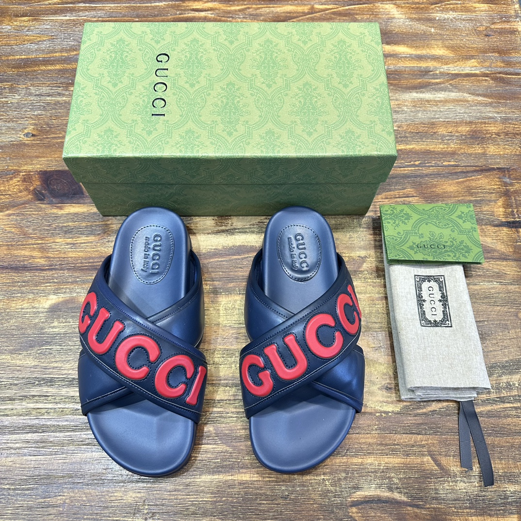 Gucci Gucci古驰 G家 最新 一字拖 凉拖鞋