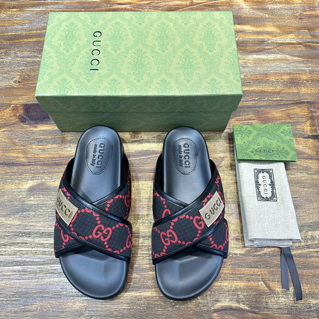 Gucci Gucci古驰 G家 最新 一字拖 凉拖鞋
