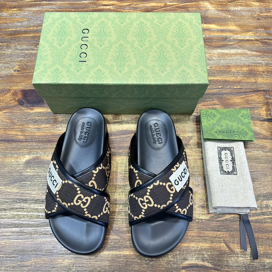 Gucci Gucci古驰 G家 最新 一字拖 凉拖鞋