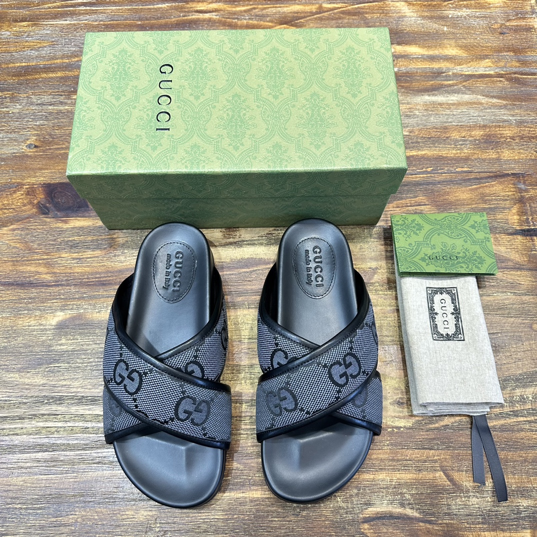 Gucci Gucci古驰 G家 最新 一字拖 凉拖鞋