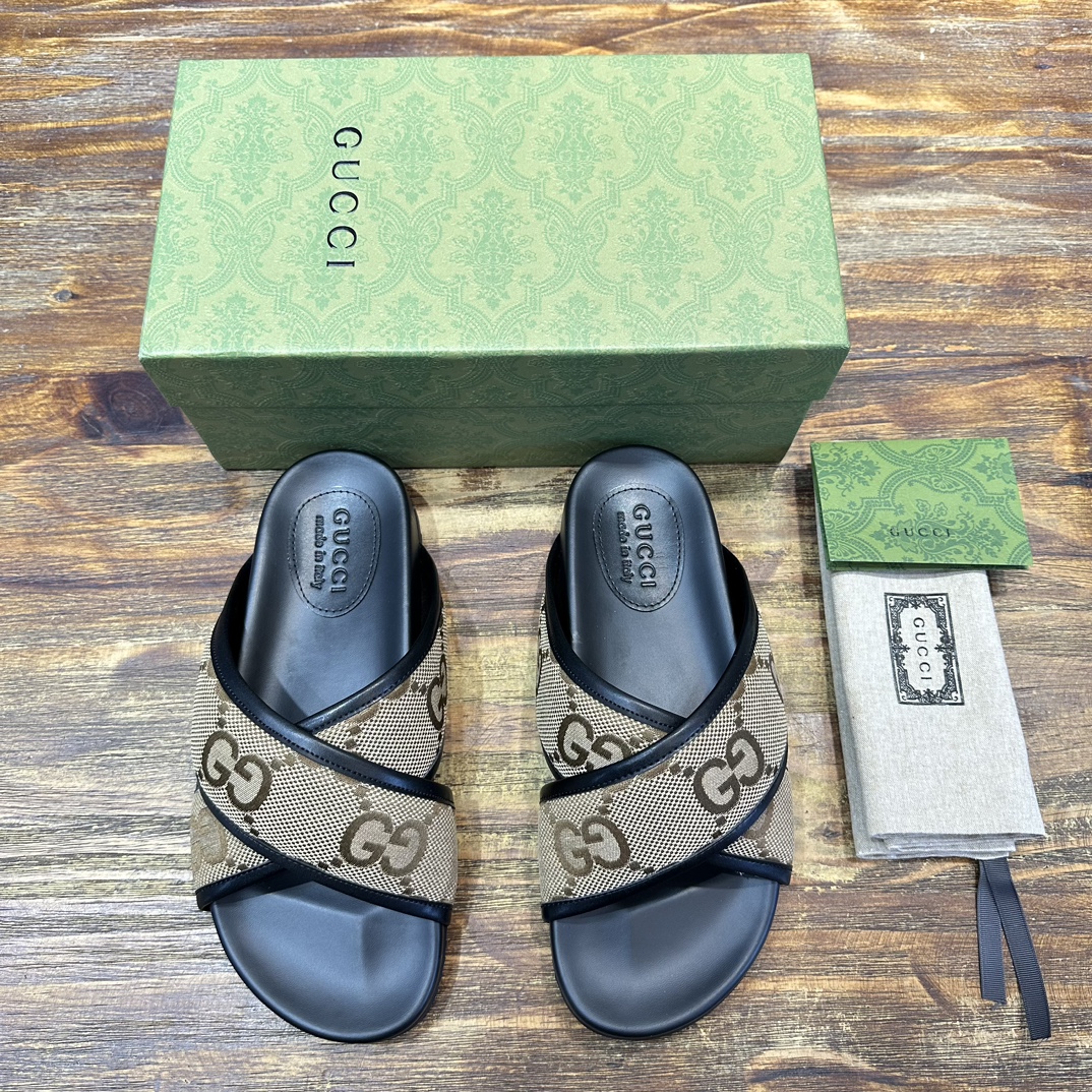 Gucci Gucci古驰 G家 最新 一字拖 凉拖鞋