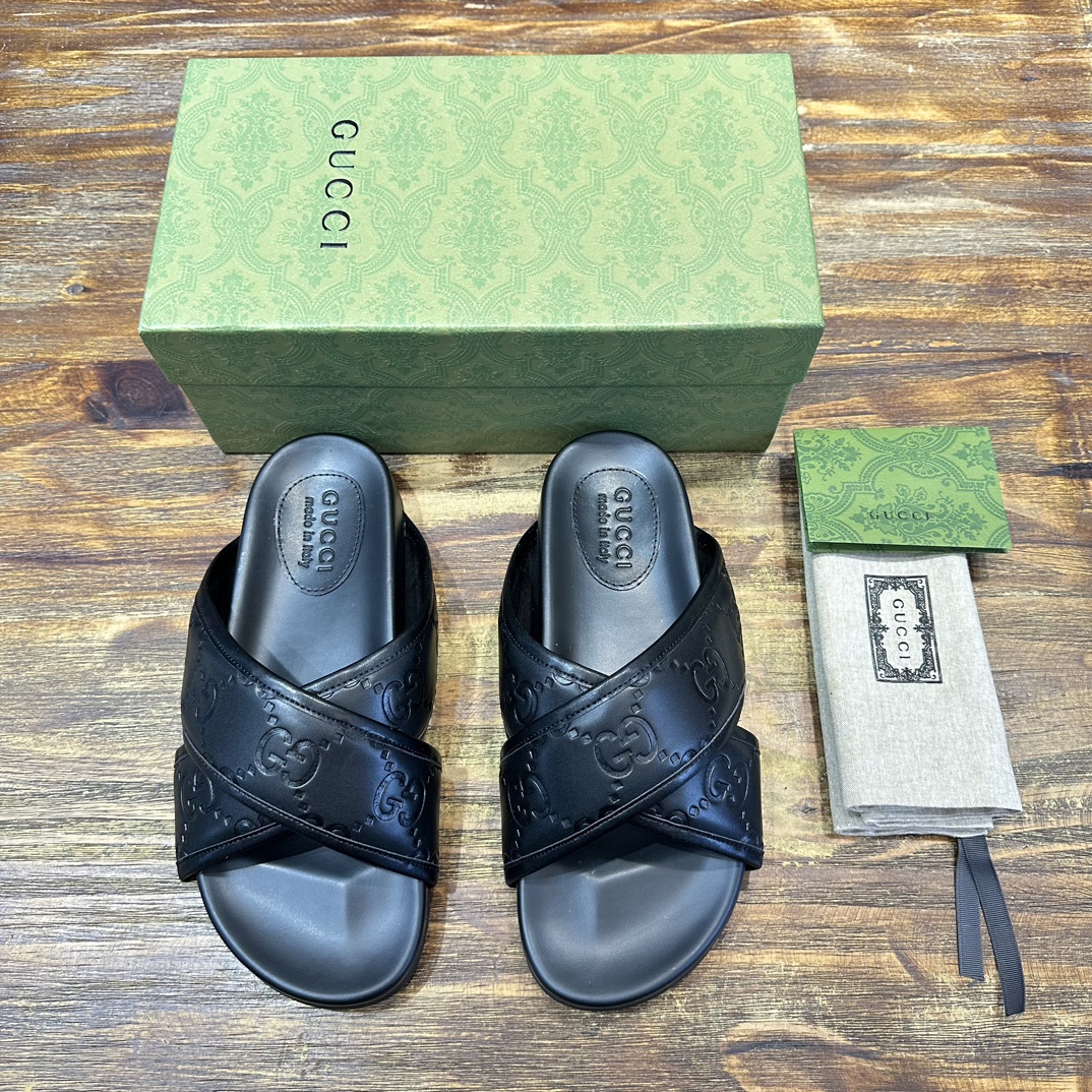 Gucci Gucci古驰 G家 最新 一字拖 凉拖鞋