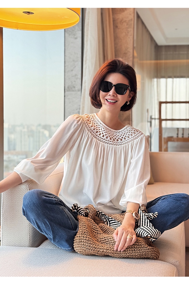 Chloe Packaged Women’s Silk Suit with High-Quality Design Shirt in Various Sizes - 图片 9