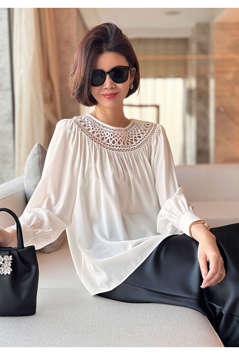 Chloe Packaged Women’s Silk Suit with High-Quality Design Shirt in Various Sizes