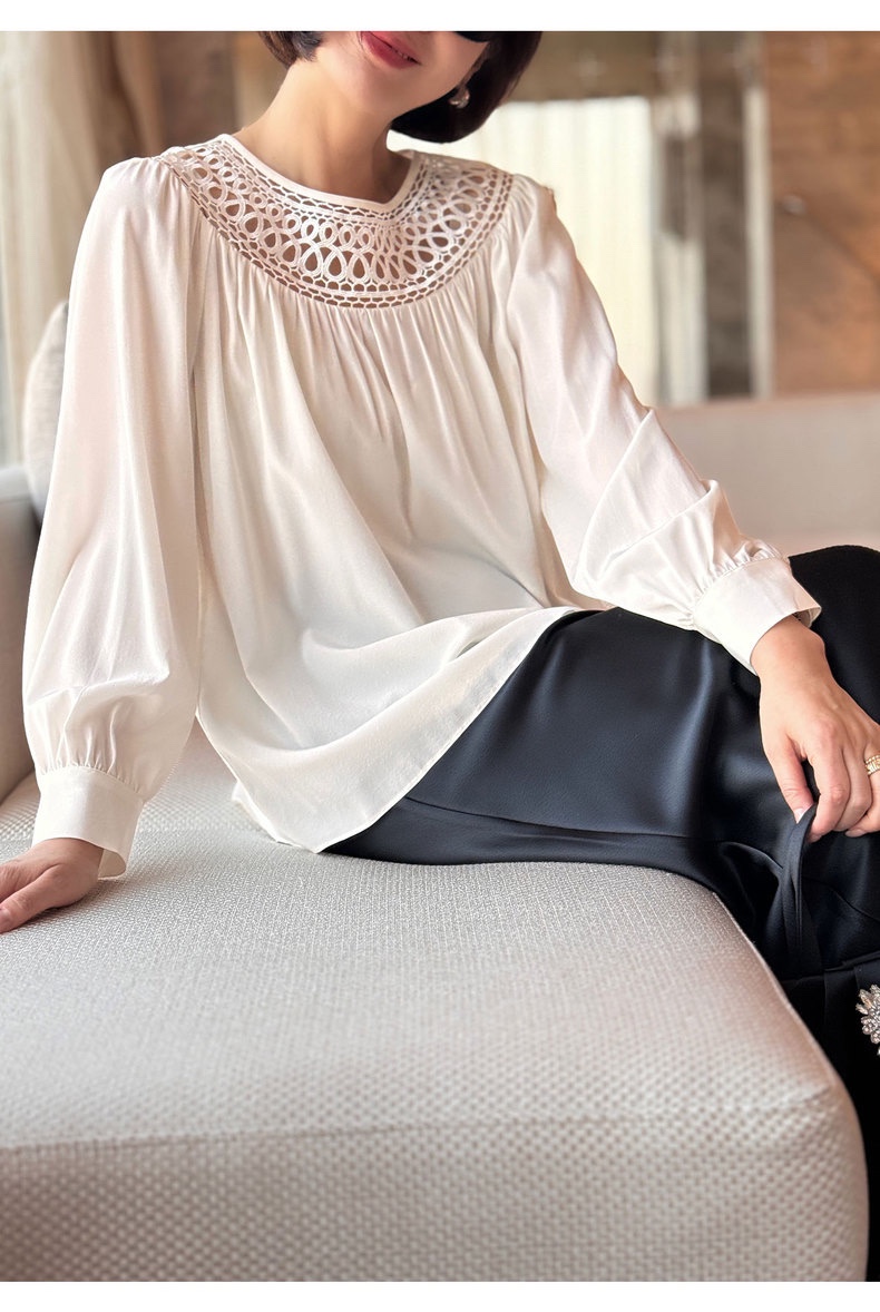 Chloe Packaged Women’s Silk Suit with High-Quality Design Shirt in Various Sizes - 图片 8