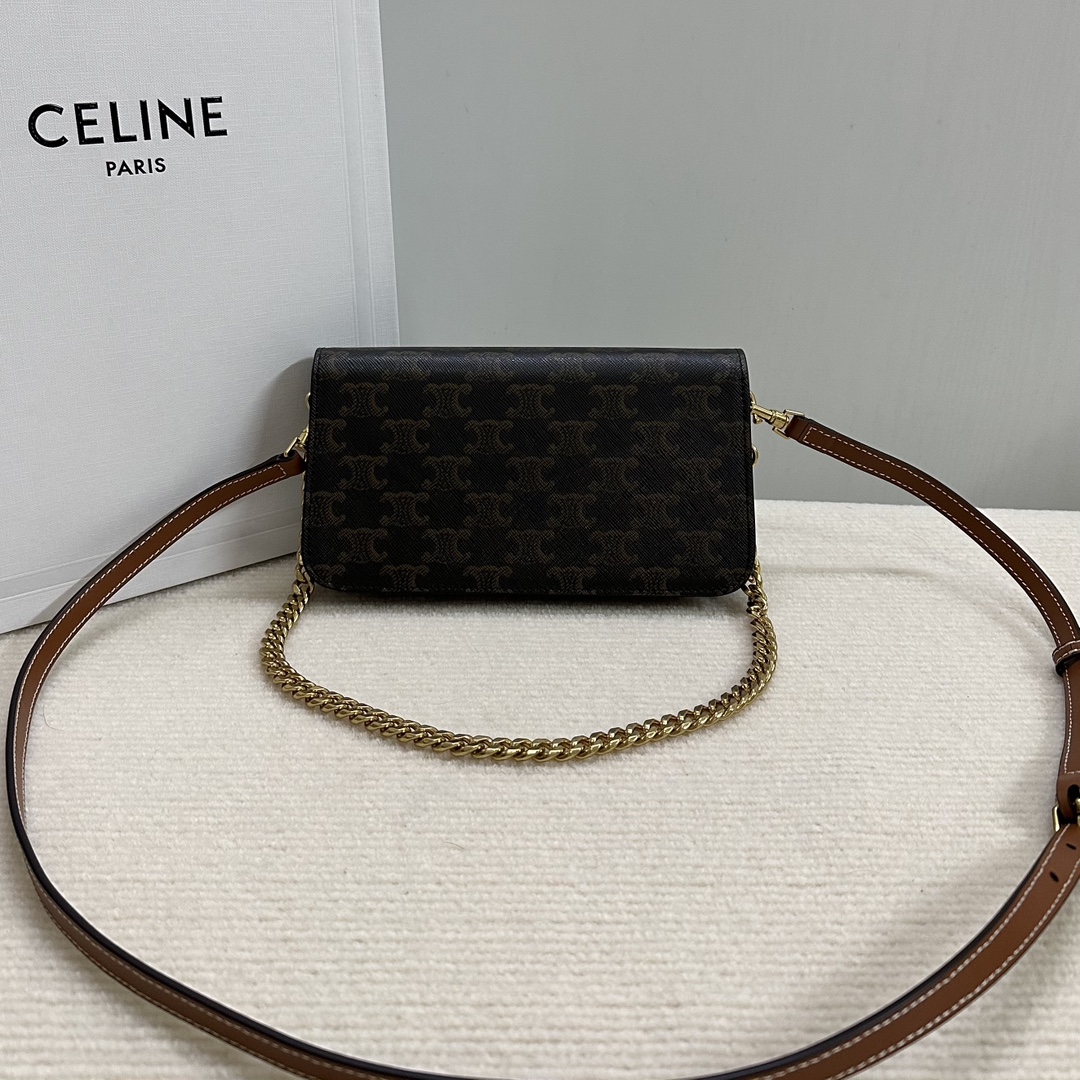 Celine Style Brown Leather Top Handle Bag Lookbook Reference image 2