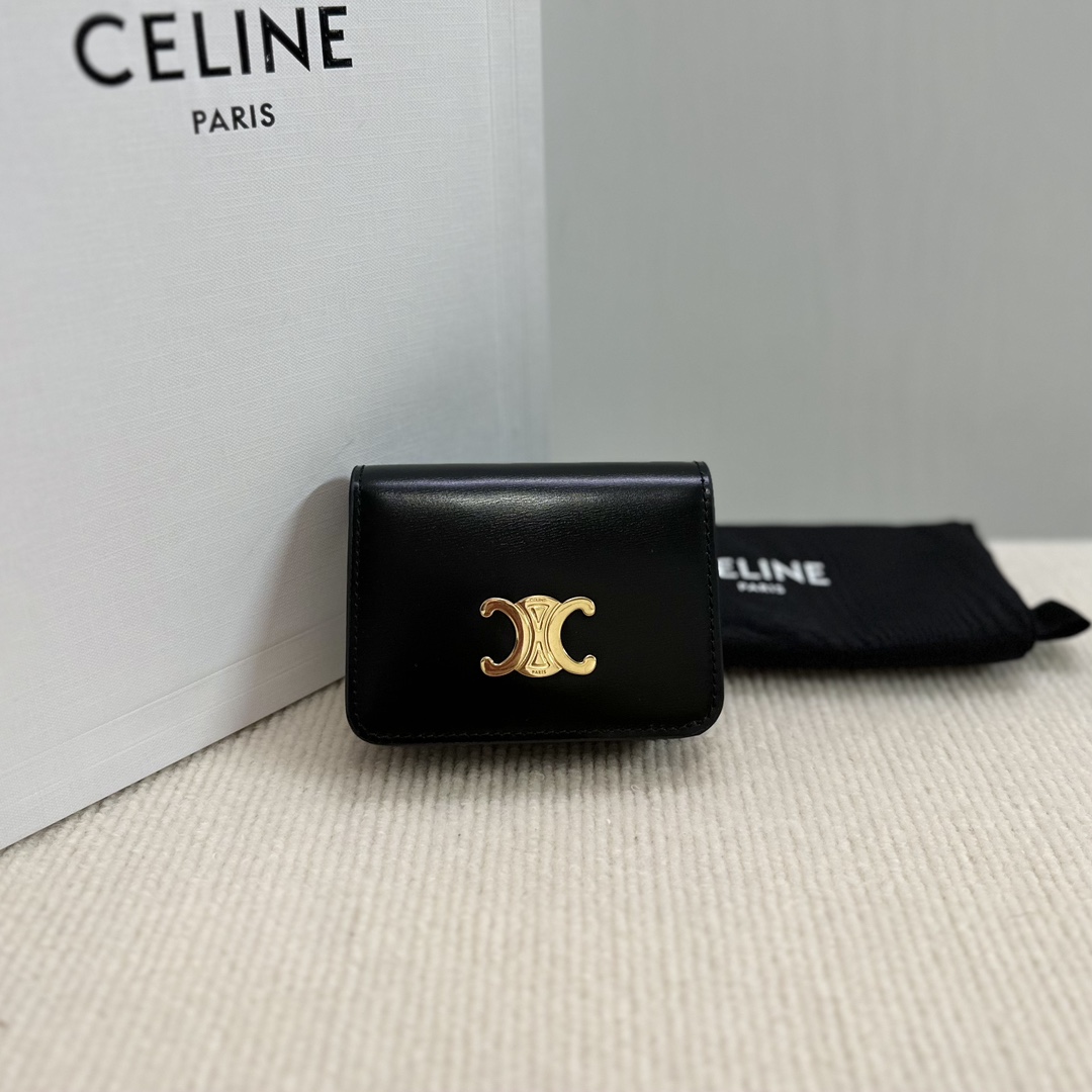 Celine Wallet Gold Hardware Triomphe Mini