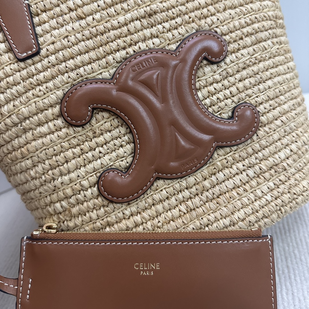 CE TEEN 编织经典菜篮子系列 手工编织手袋包 5