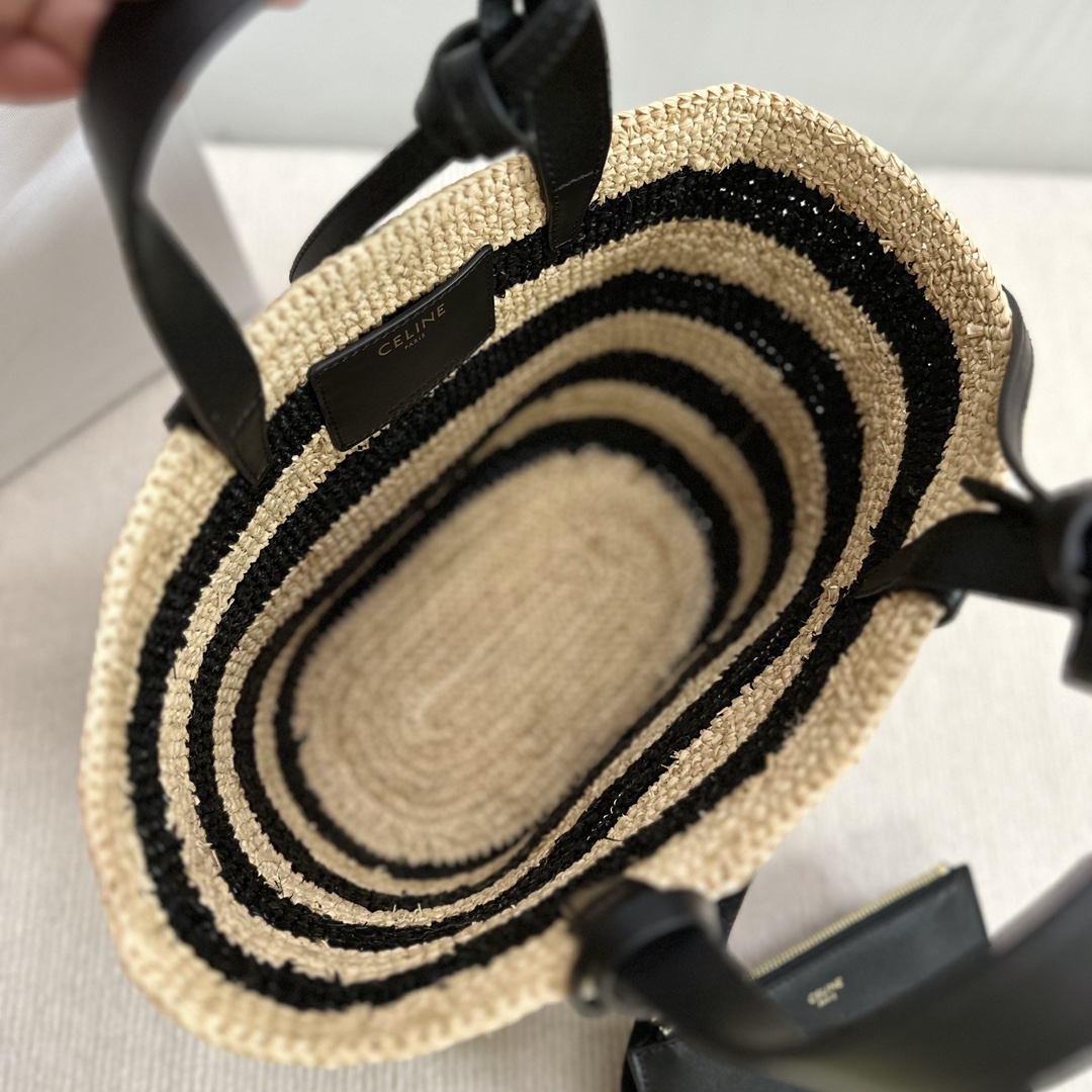 CE TEEN 编织经典菜篮子系列 手工编织手袋包 7