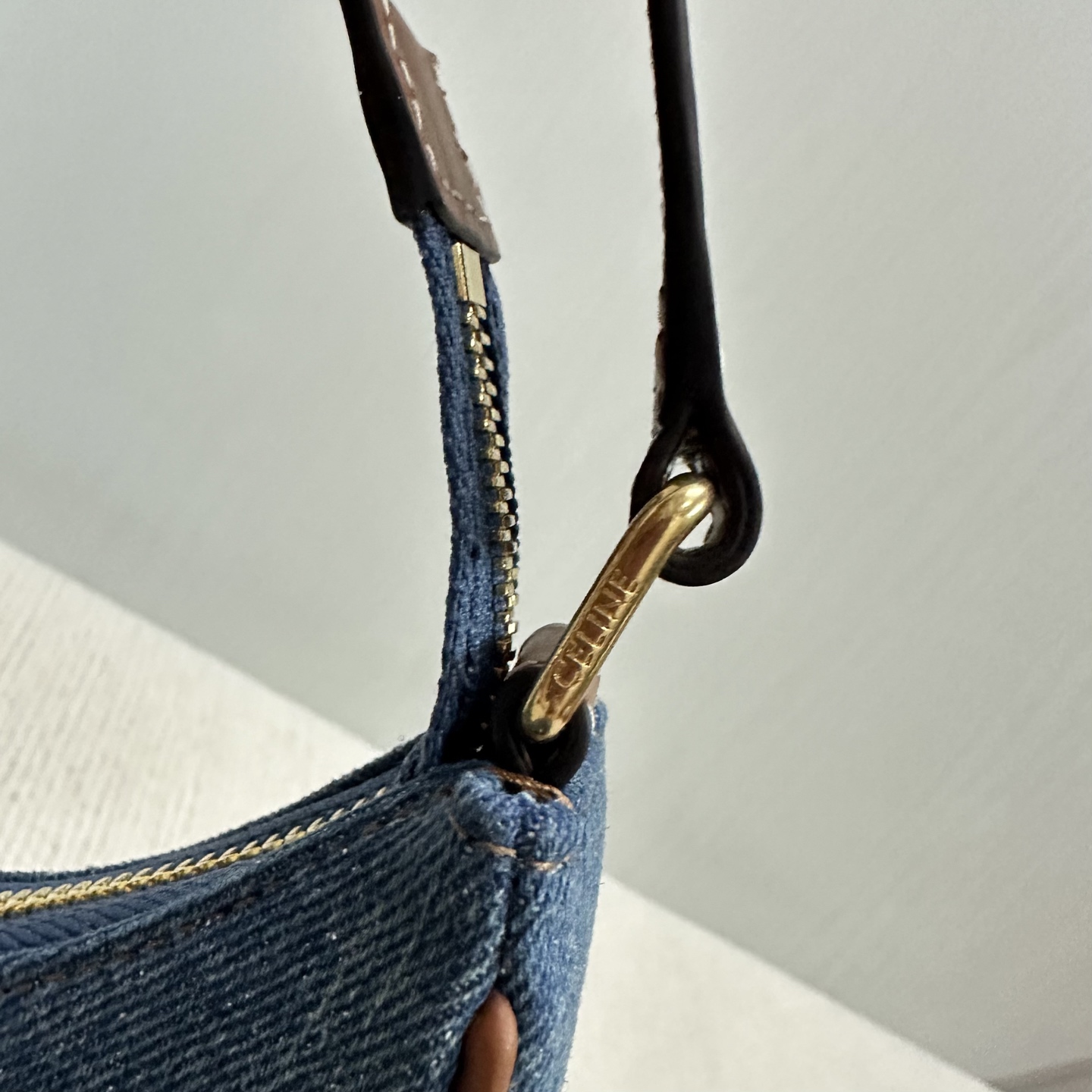 Celine Style Brown Shoulder Bag Bags Shoulder Bag detail image 7 from source 772248