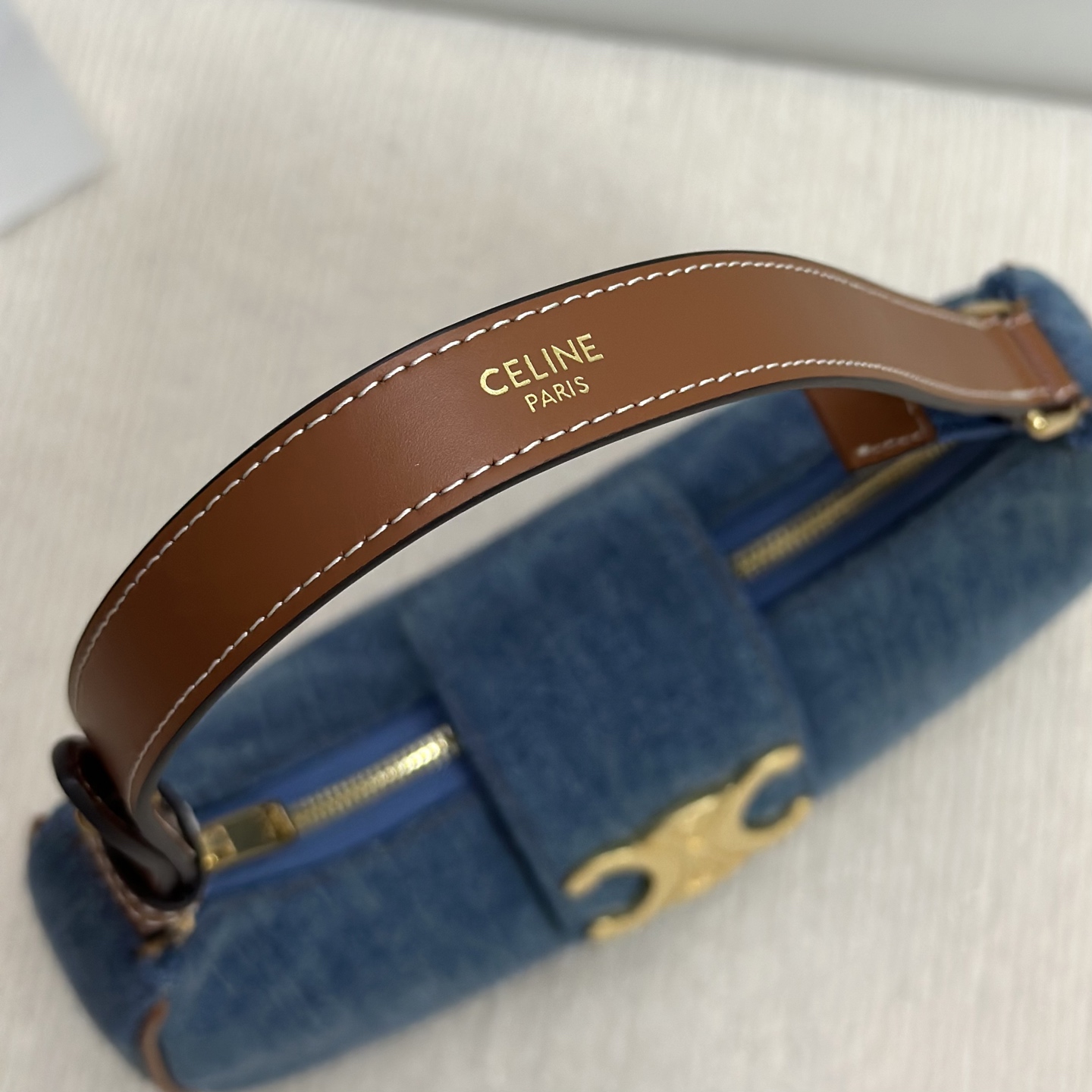 Celine Style Brown Shoulder Bag Bags Shoulder Bag detail image 4 from source 772248