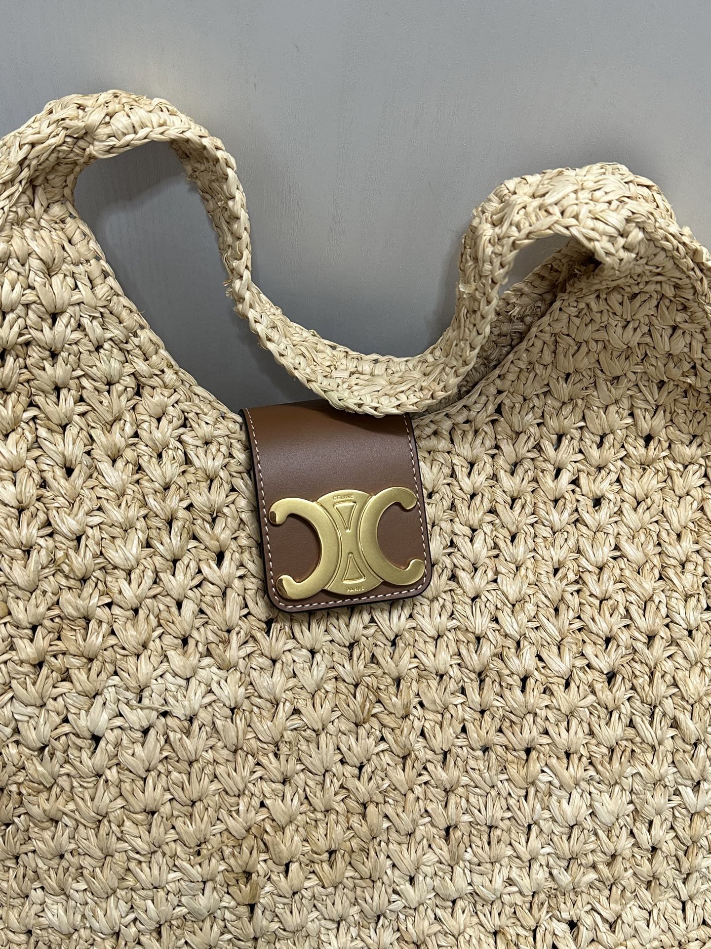 💰2280 Cabas Triang, hand-weaving from Madagascar. Model: CL119772, Dimension: 45 x 23 x 6 cm。 - 图片 6