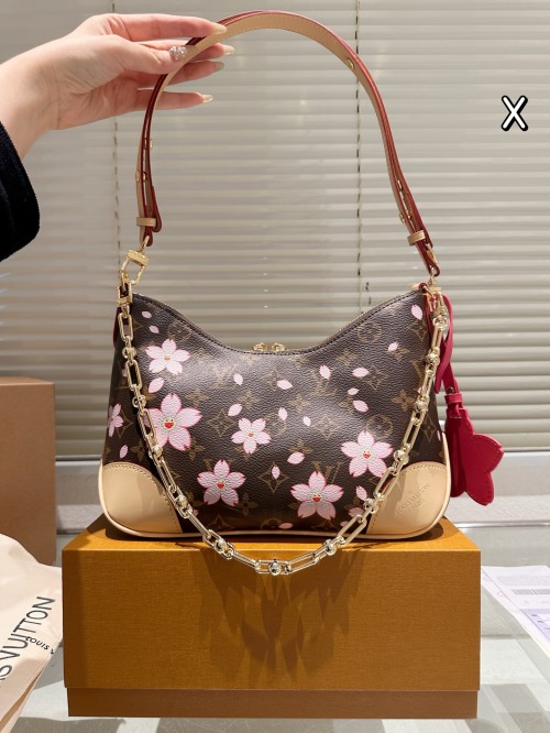 Louis Vuitton Murakami Takashi Sakura Diane Baguette Bag, Retro and Chic 1 Louis Vuitton Murakami Takashi Sakura Diane Baguette Bag, Retro and Chic