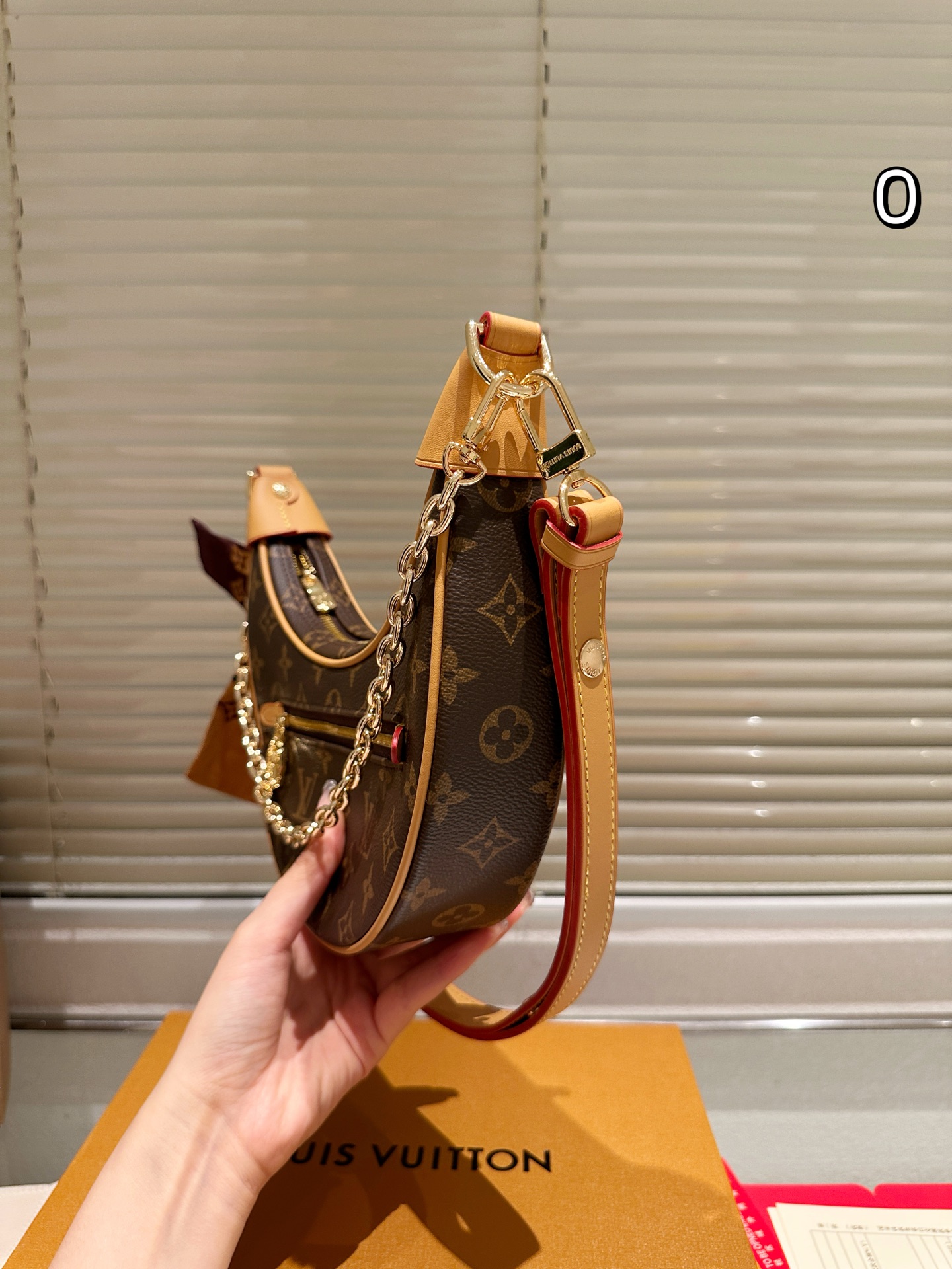 Louis Vuitton Loop Monogram Canvas with Chain and Adjustable Shoulder Strap 7 i1751095081796 7571 0 5