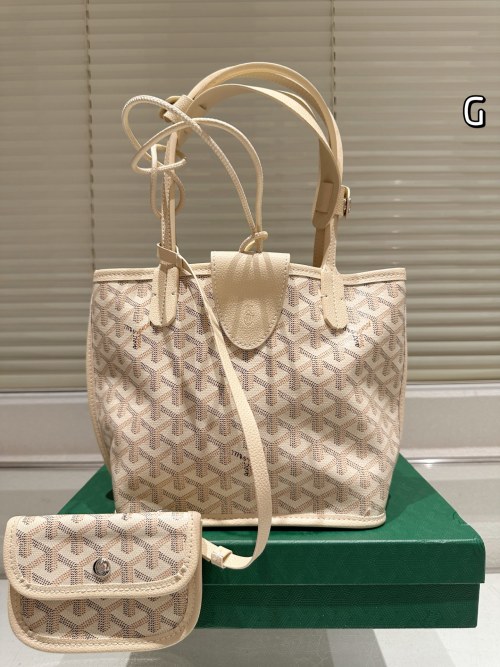 Goyard Shopping Bag – Lightweight & Soft Tote, Custom Order, 21x20cm 1 Goyard Shopping Bag – Lightweight & Soft Tote, Custom Order, 21x20cm