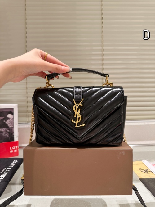Yves Saint Laurent WOC Chain Bag - Classic Style, Durable Leather 1 Yves Saint Laurent WOC Chain Bag - Classic Style, Durable Leather