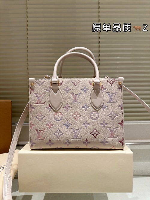 Louis Vuitton OnTheGo Small Jungle Bag - Cowhide Leather, Full Set 1 Louis Vuitton OnTheGo Small Jungle Bag - Cowhide Leather, Full Set