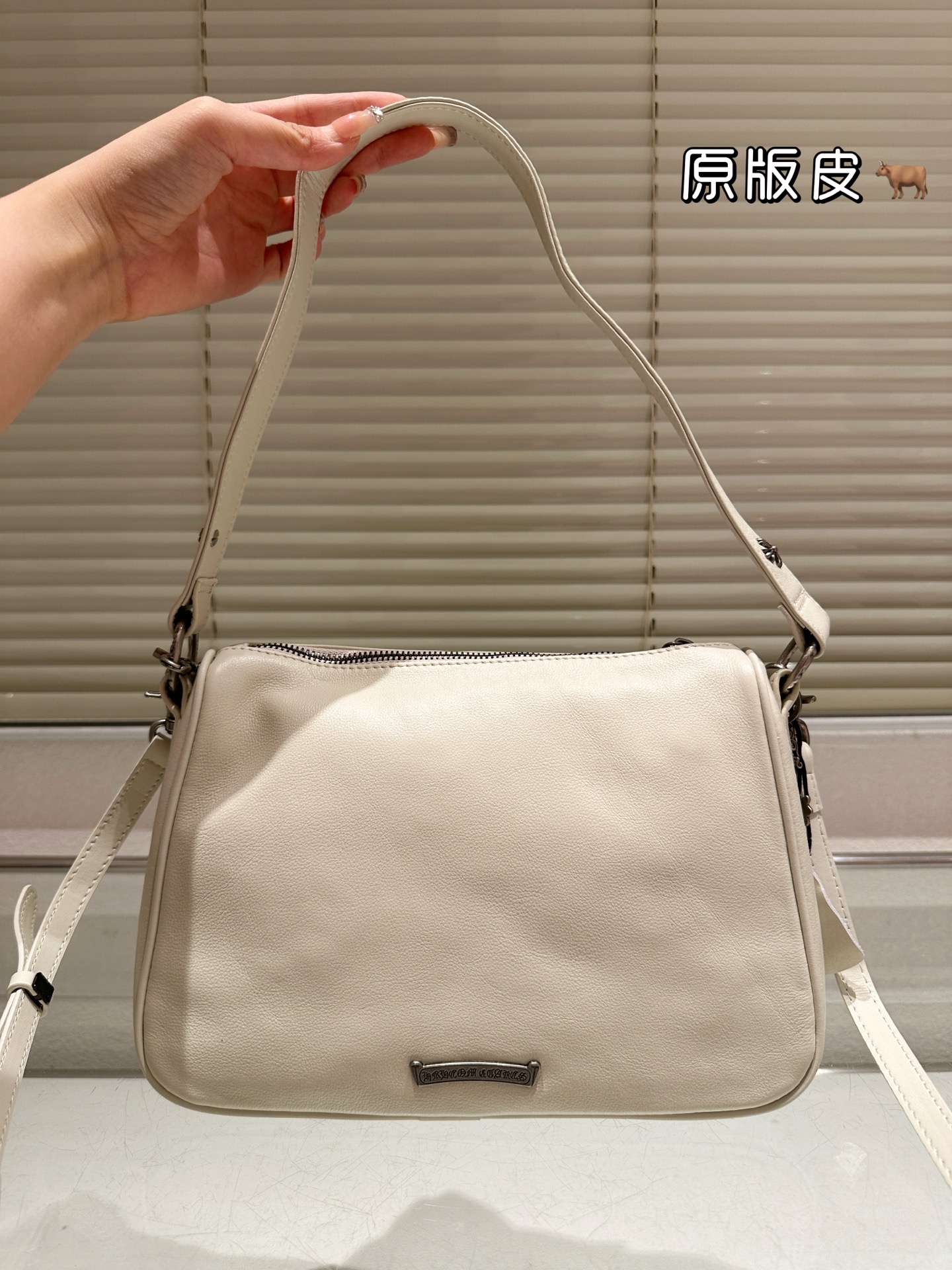 Chrome Hearts Top-Class Leather Handbag with Super Elastic Hardware and Top-Level Workmanship - 图片 2
