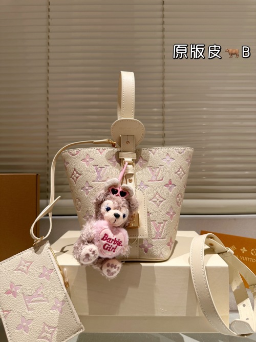 Louis Vuitton All In BB Handbag Monogram Leather Pink, 19 x 18 x 12 cm 1 Louis Vuitton All In BB Handbag Monogram Leather Pink, 19 x 18 x 12 cm