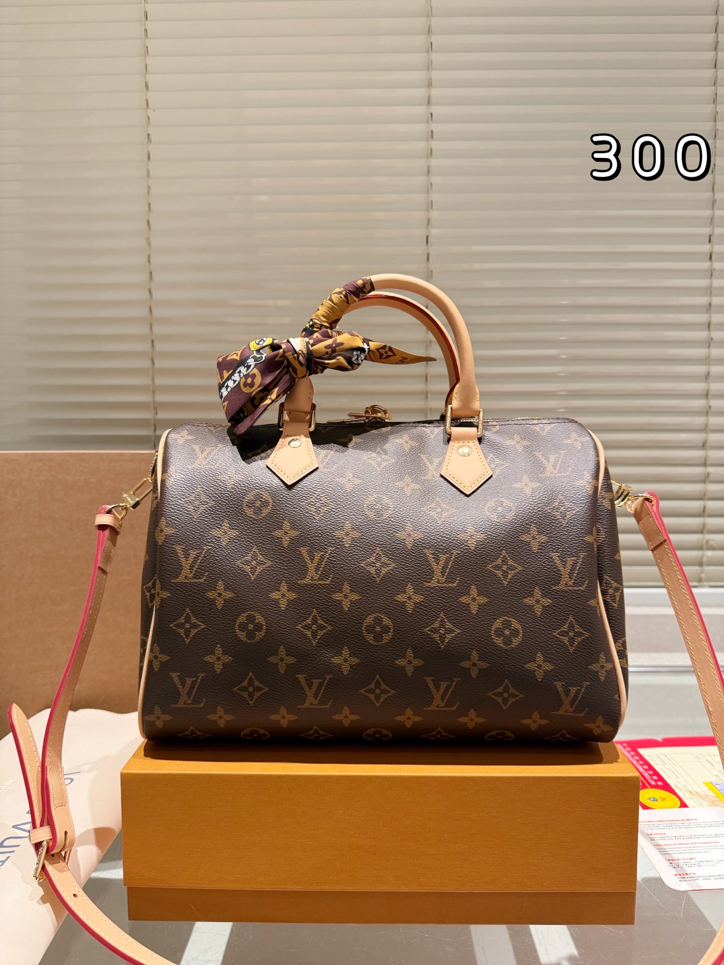 Louis Vuitton Speedy Nano Bolso Almohada con Pañuelo de Seda – Clásico y Elegante