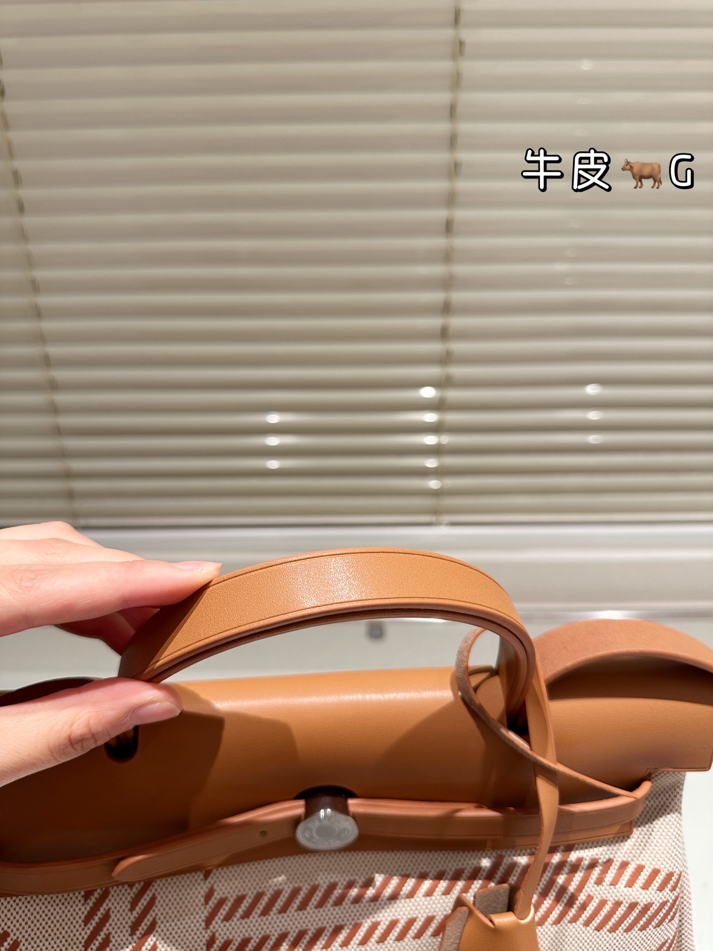 Hermes Herbag Beige and Tan everyday