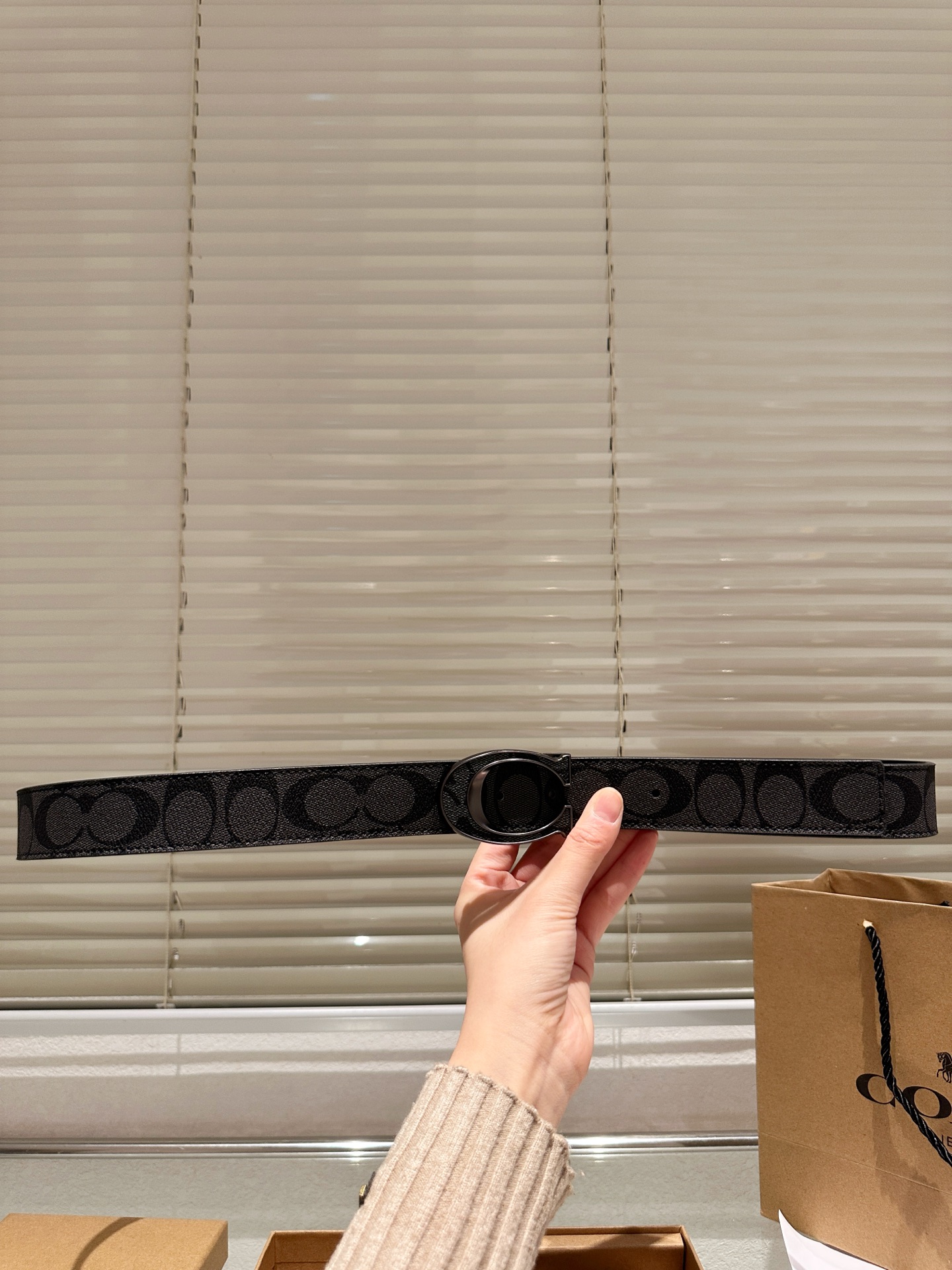 双头‼️P95
高版本！腰带[嘿哈]coach牛皮🐂皮