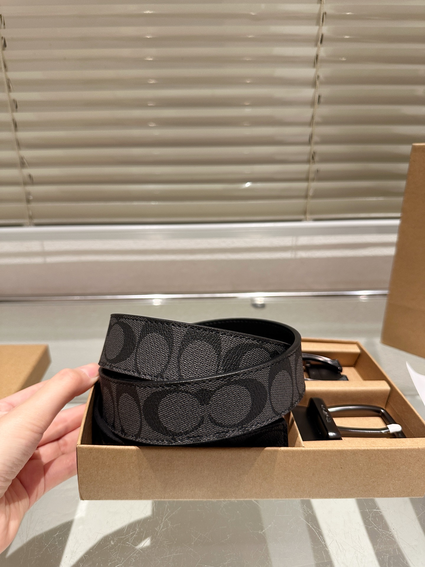 双头‼️P95
高版本！腰带[嘿哈]coach牛皮🐂皮