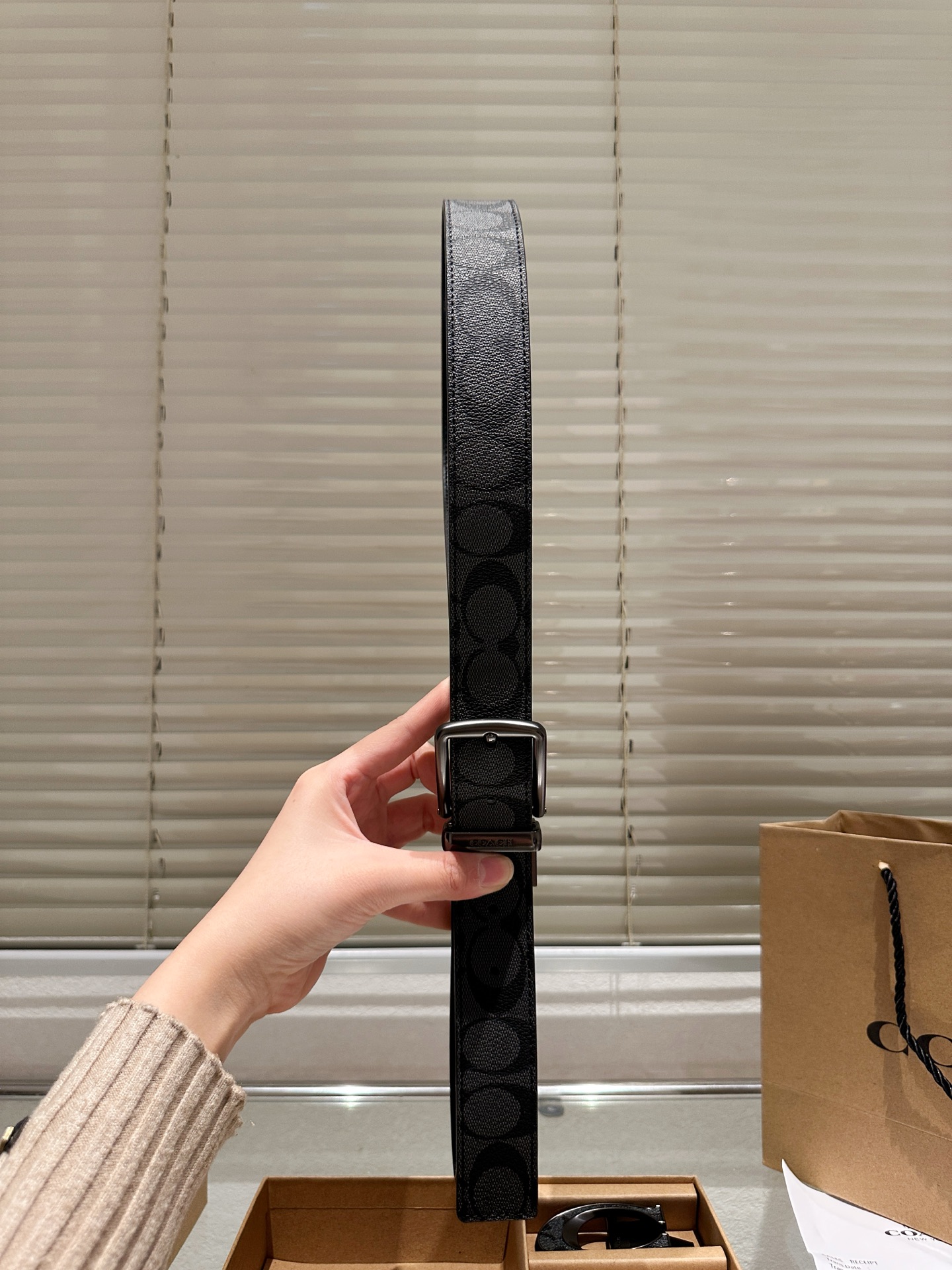 双头‼️P95
高版本！腰带[嘿哈]coach牛皮🐂皮