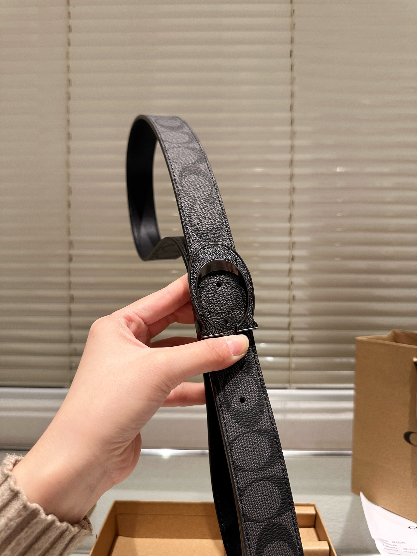 双头‼️P95
高版本！腰带[嘿哈]coach牛皮🐂皮