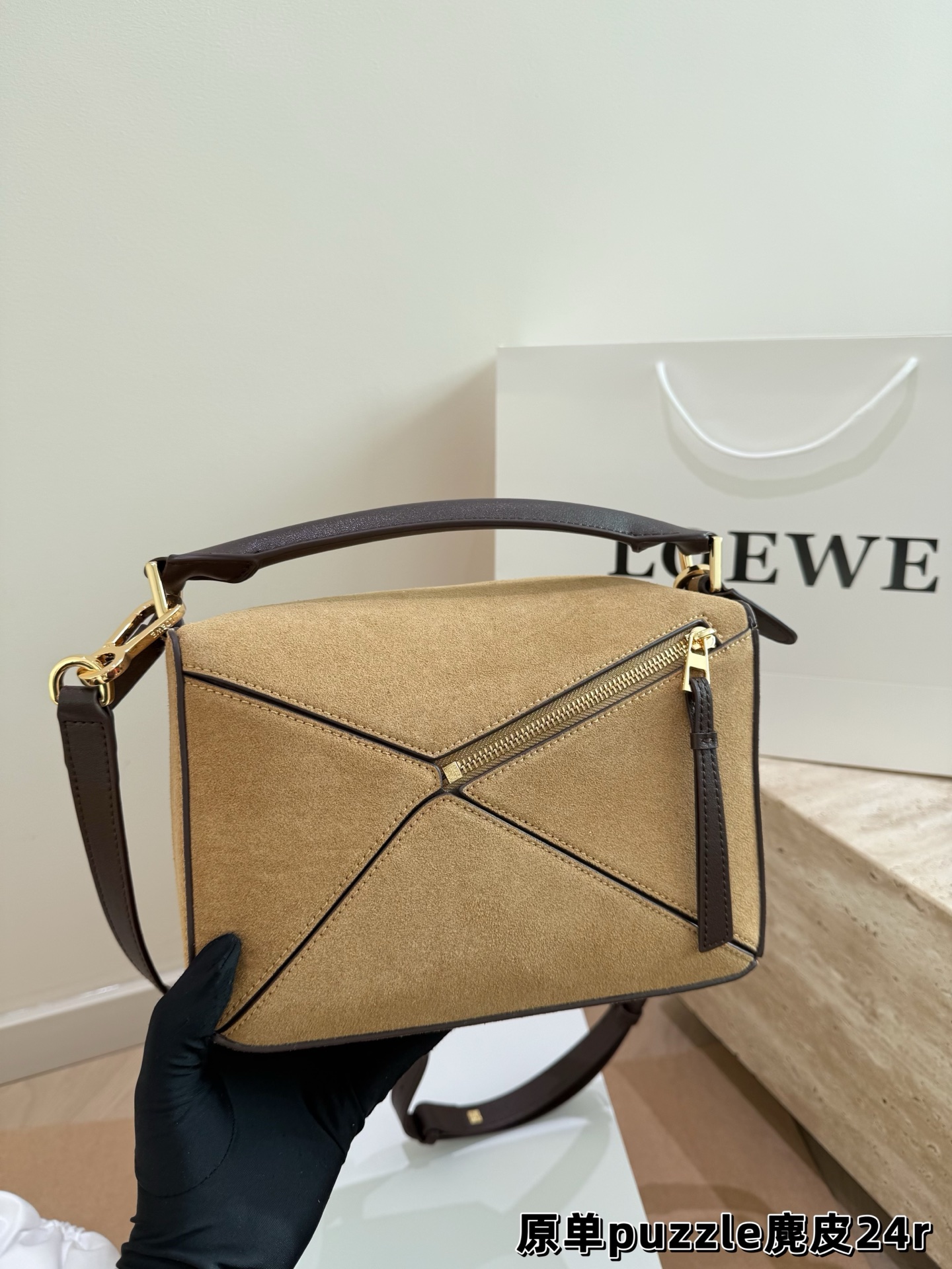 LOEWE bag Comes with box suede — photo 5