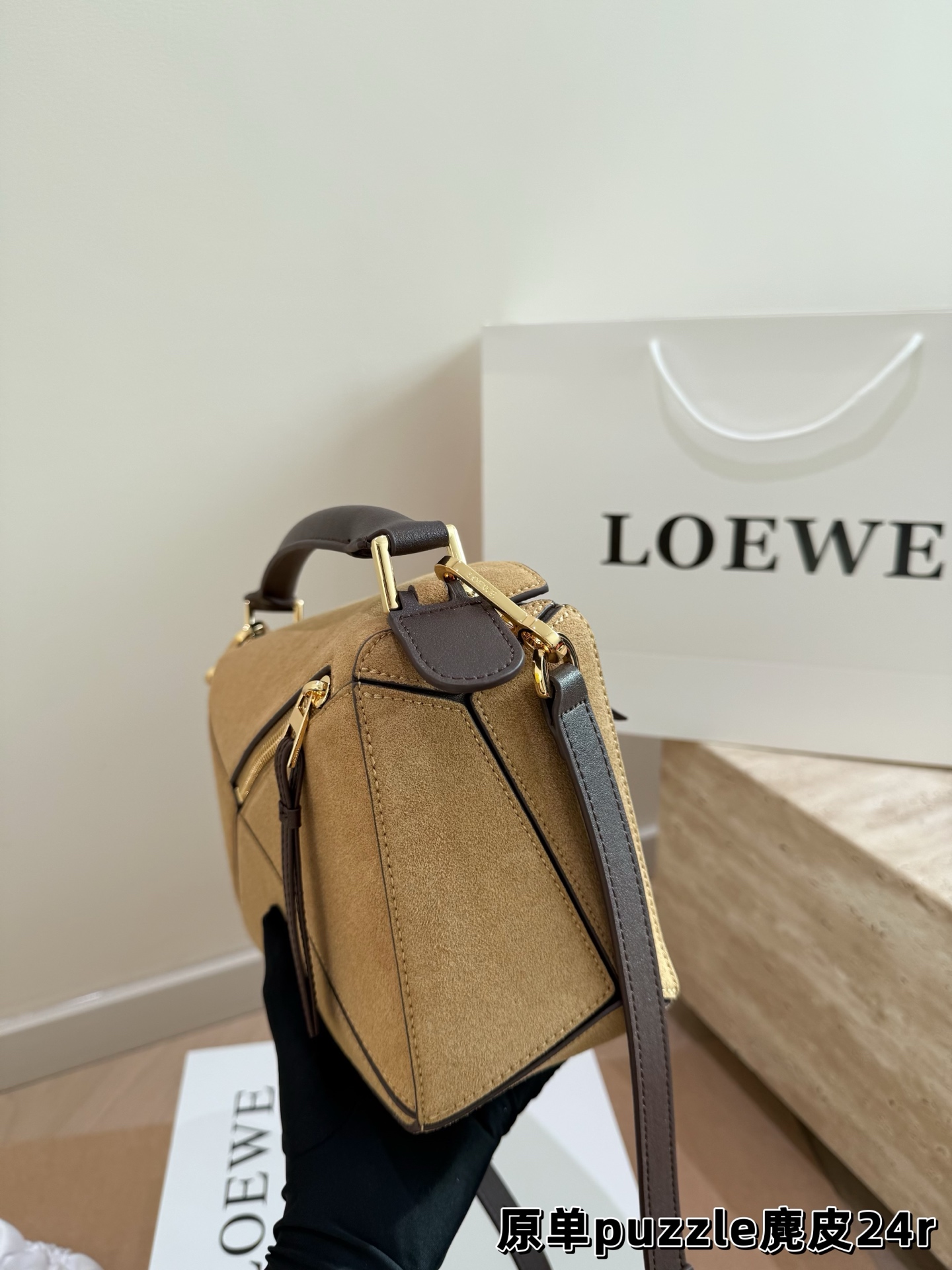 LOEWE bag Comes with box suede — photo 4