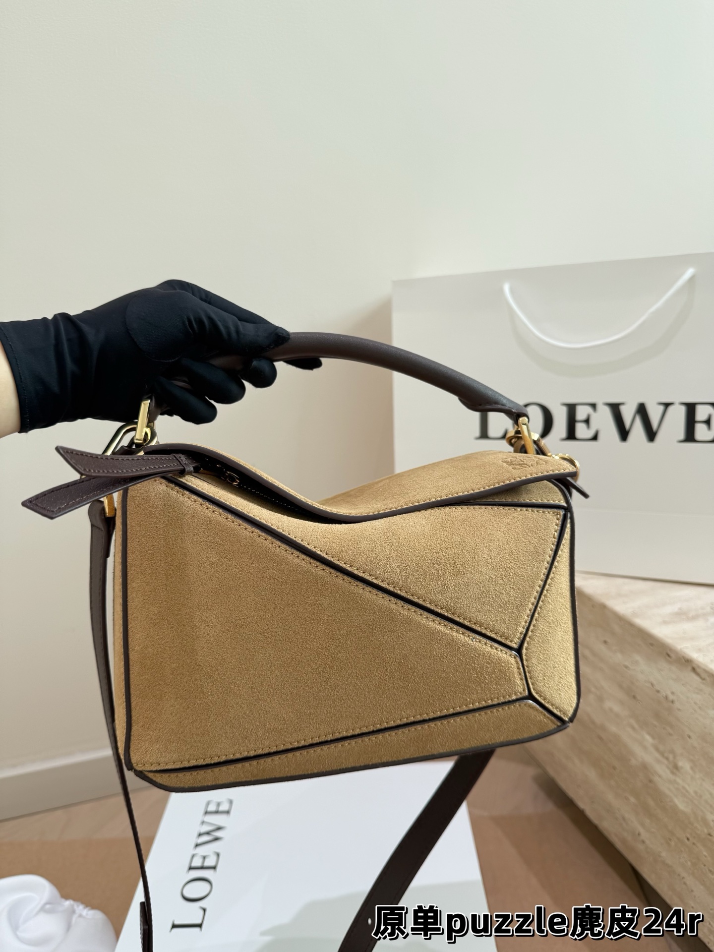 LOEWE bag Comes with box suede — photo 2