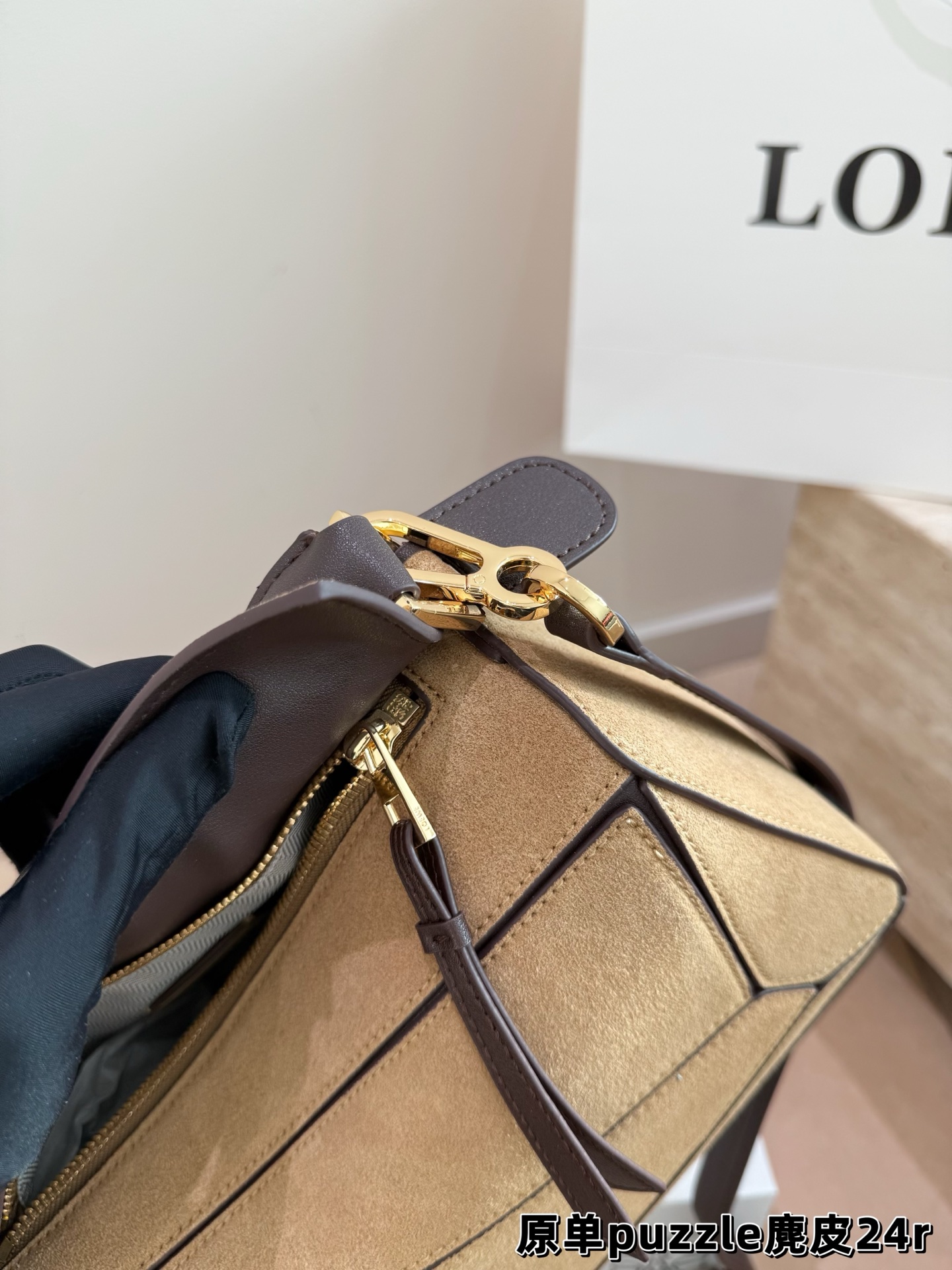 LOEWE bag Comes with box suede — photo 8