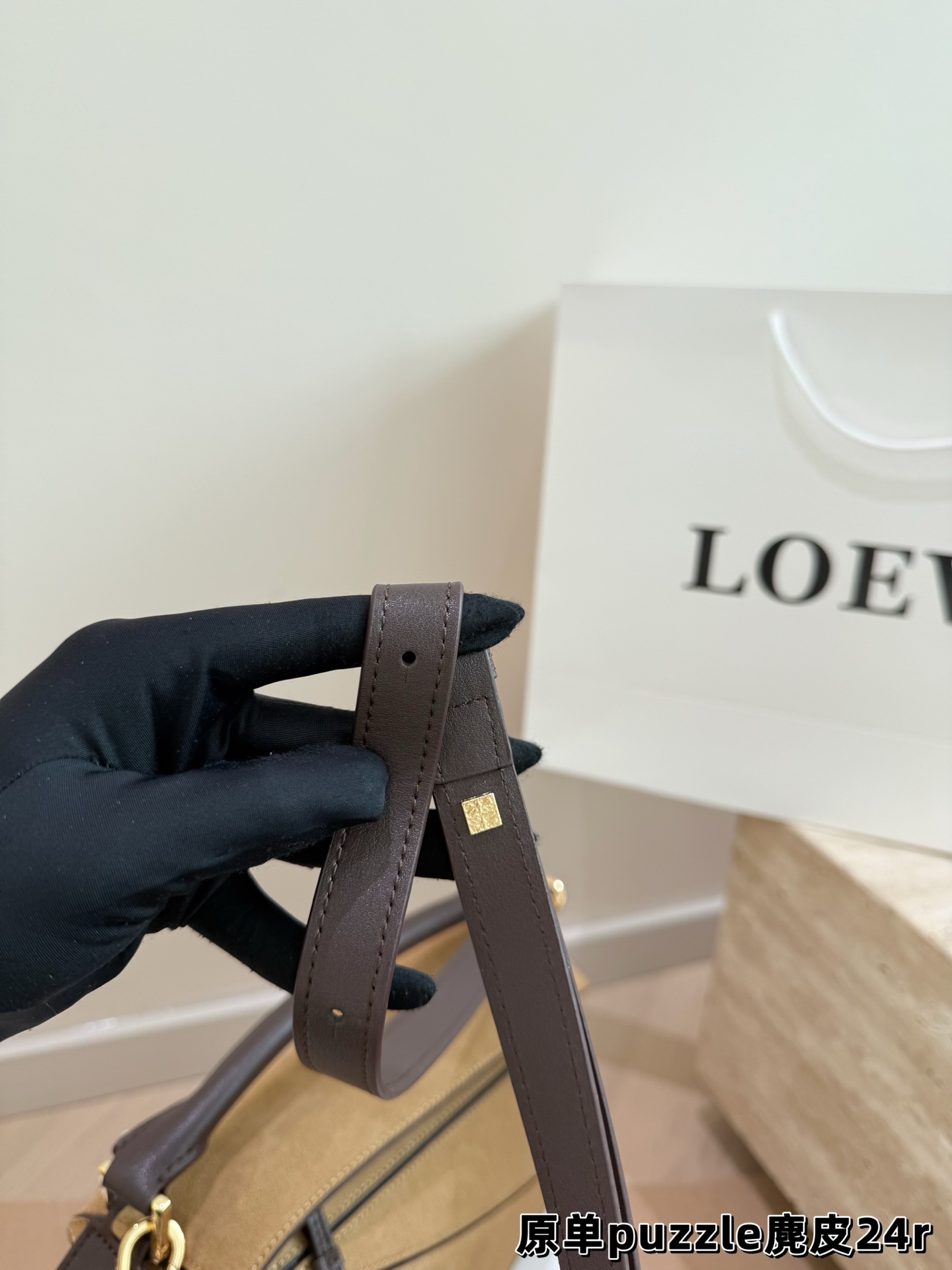 LOEWE bag Comes with box suede — photo 7