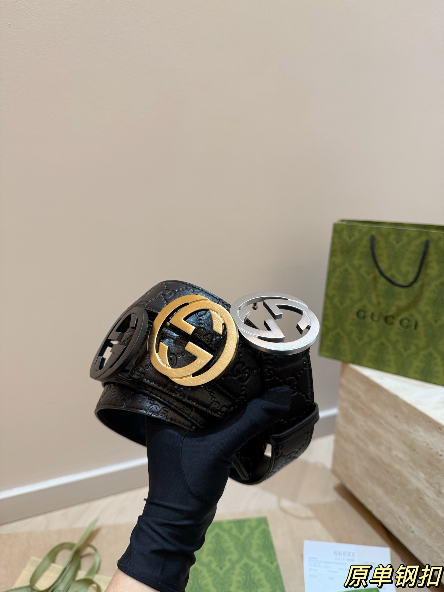 P240 Steel Buckle With Complete Package | | Gucci Leather Belt | Very Good New Year Gift | All Orangepaper Bag | The Classic G Buckle Can Be Identified At A Glance | This Belt Has A Very Calm And Connotation | Can Be Cut Freely