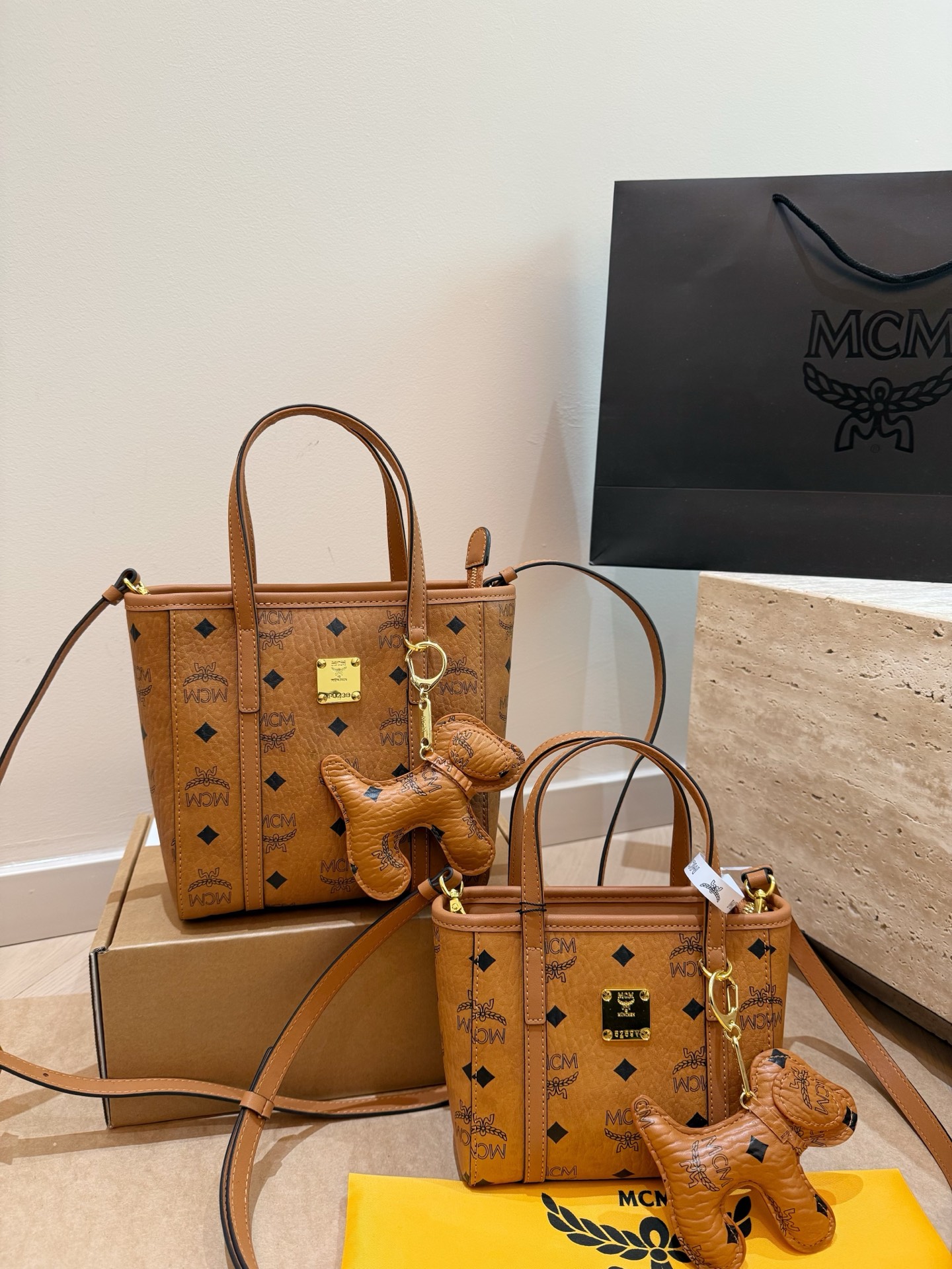 MCM Gold everyday