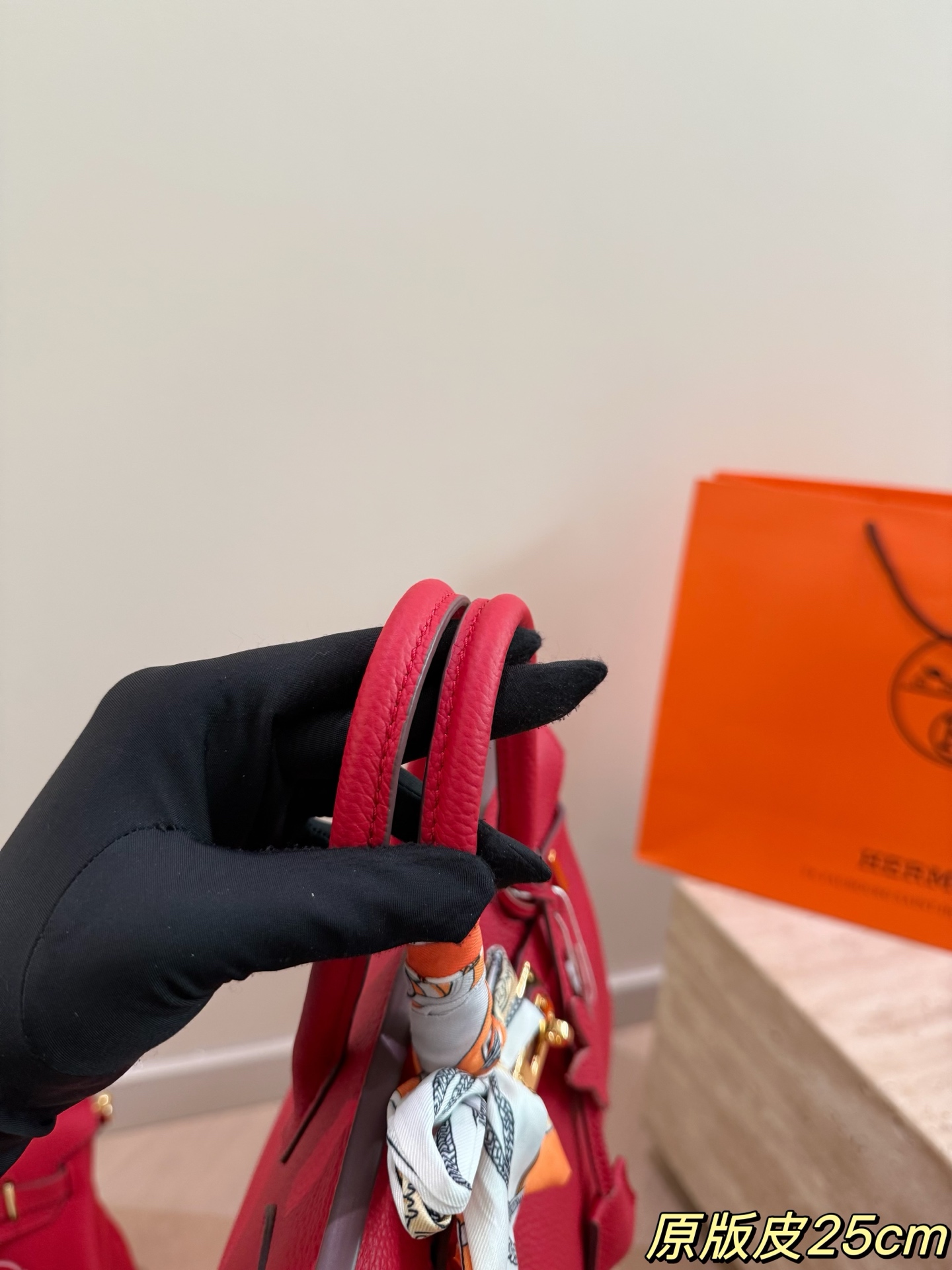 Hermes Birkin Red 30cm shoulder everyday