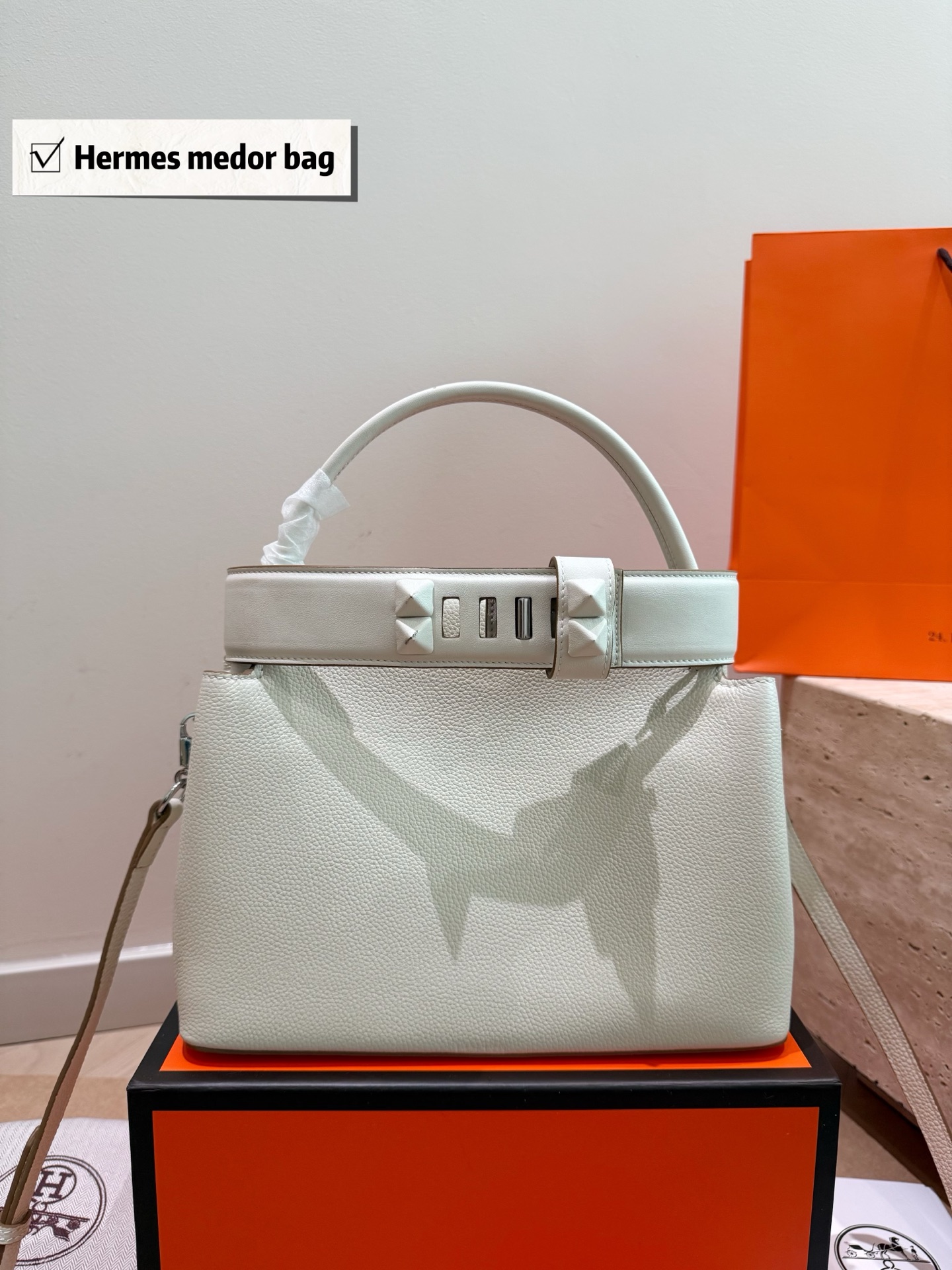 Hermes Medor Blue shoulder everyday