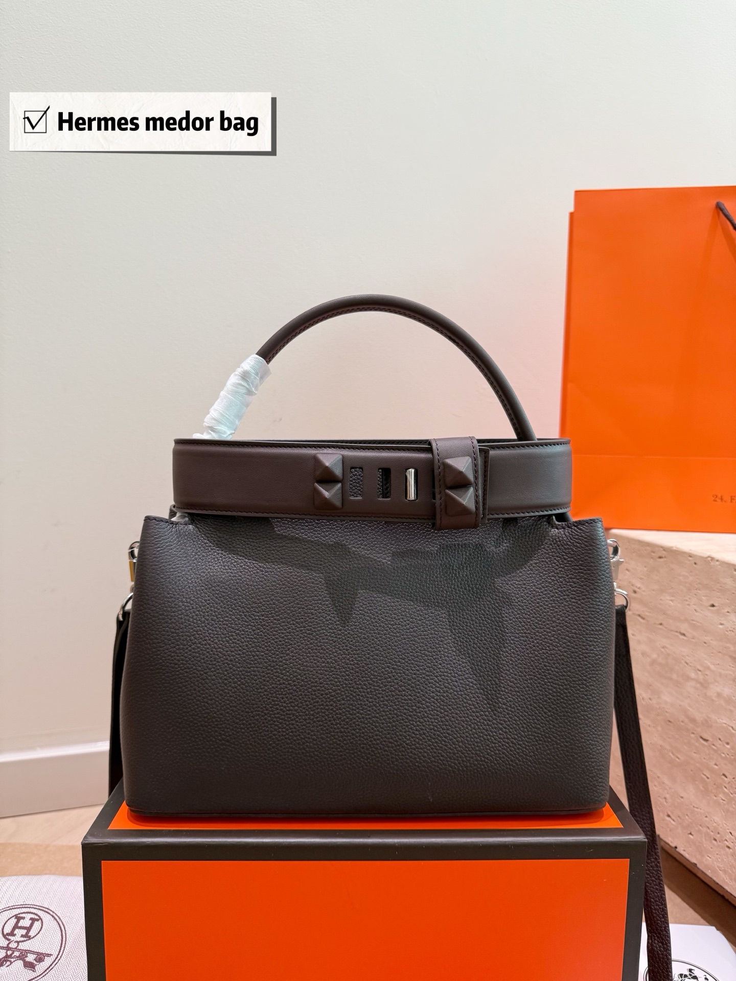 Hermes Medor Blue shoulder everyday