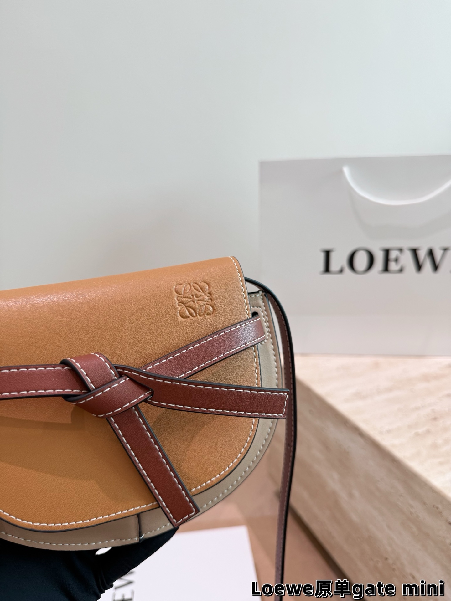 Размер сумки LOEWE 21*14см — photo 3