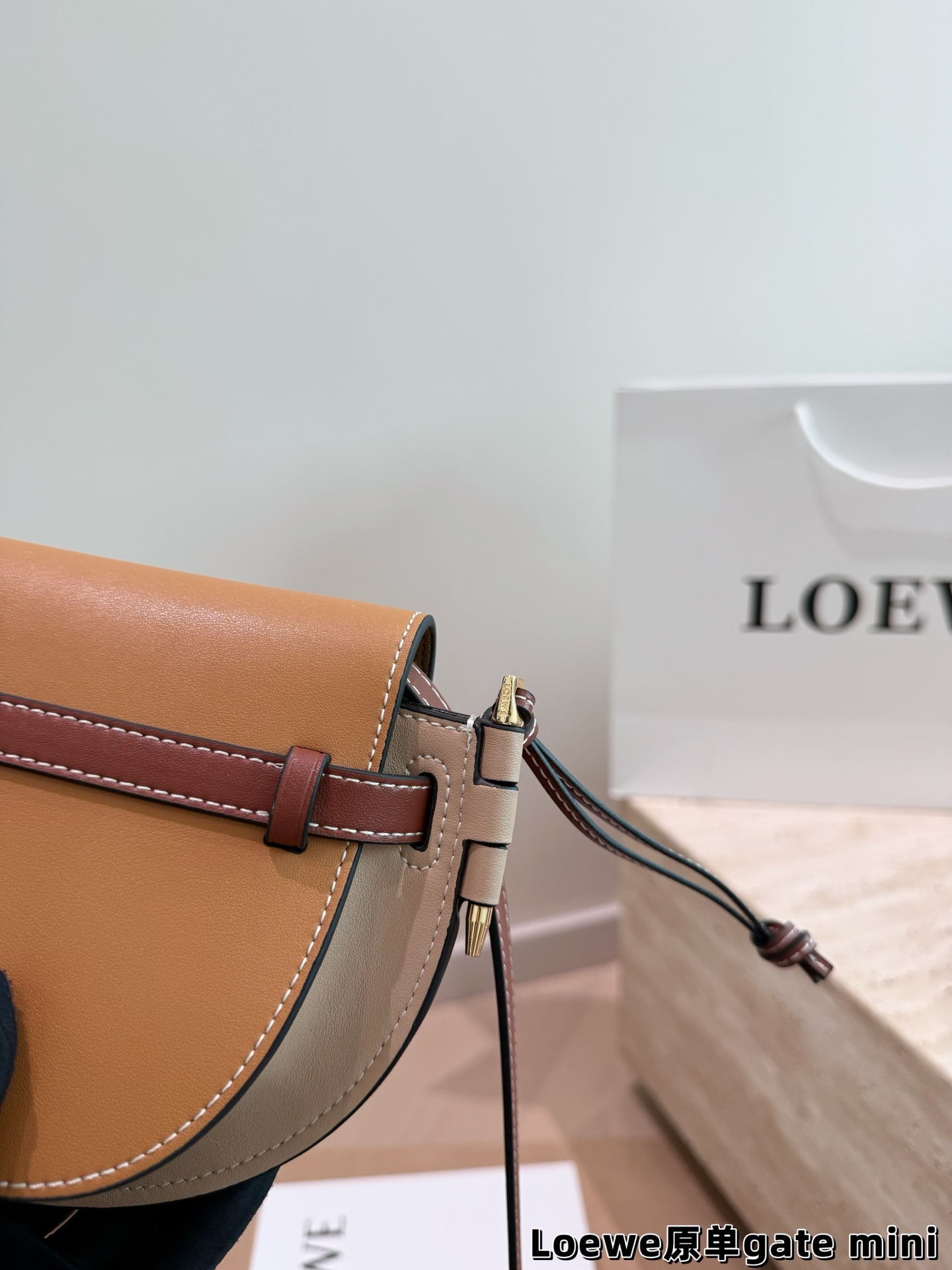 Размер сумки LOEWE 21*14см — photo 6