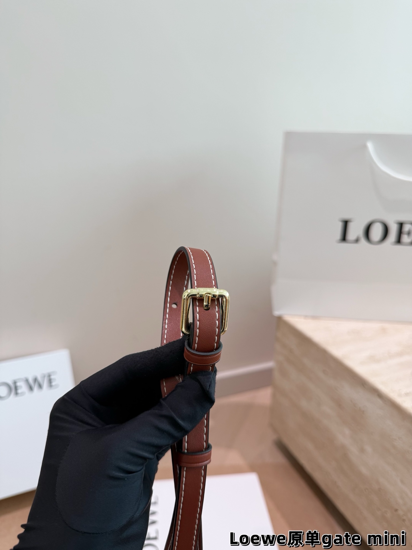 Размер сумки LOEWE 21*14см — photo 2