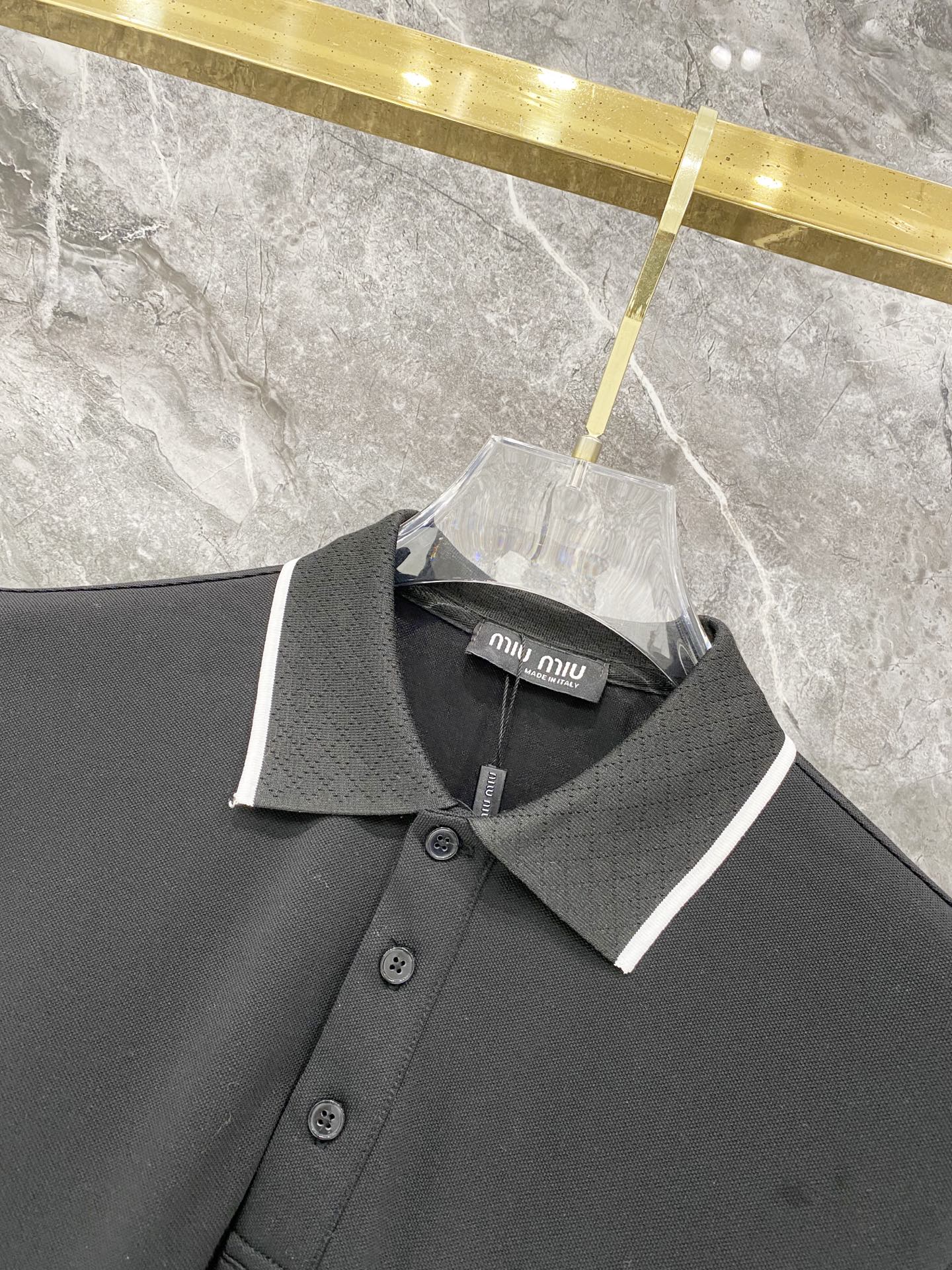 MIUMIU men Miu 2026 Polo logo — photo 3