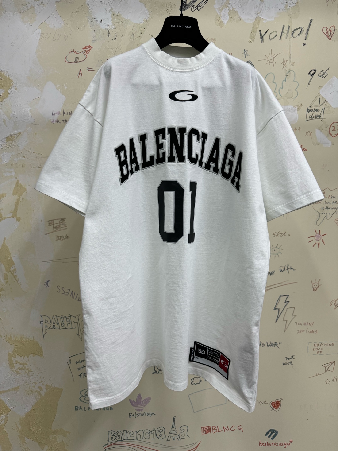 Balenciaga #25 Early Spring Basketball Series No. 01 Jersey 2 i1737009176869 4021 0 0