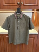 AAAA Customize
 Thom Browne Clothing Shirts & Blouses Dark Green Polyester Fashion