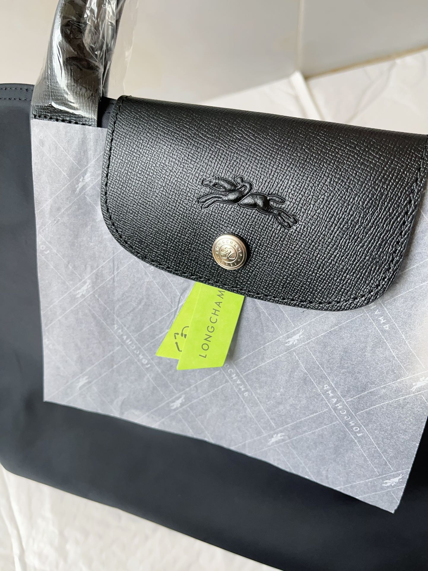 Longchamp ～珑骧尼龙料加厚款 中号1515黑色